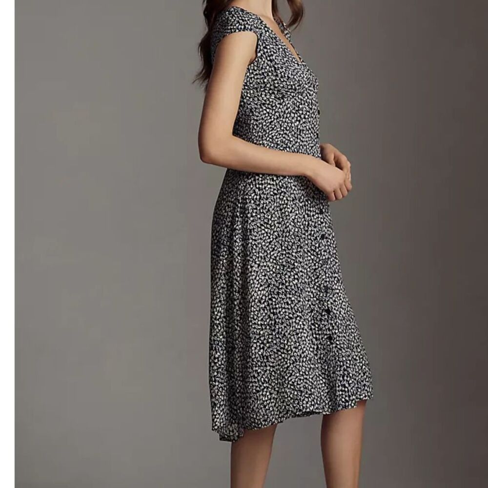 Reformation Wilda Midi Dress NWOT Navy Floral